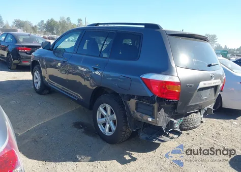 2009 Toyota Highlander from USA, damaged, VIN JTEES41A092115631